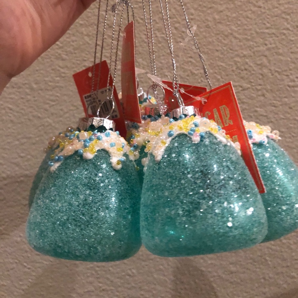 Glass Gumdrops Ornaments.-not for sale